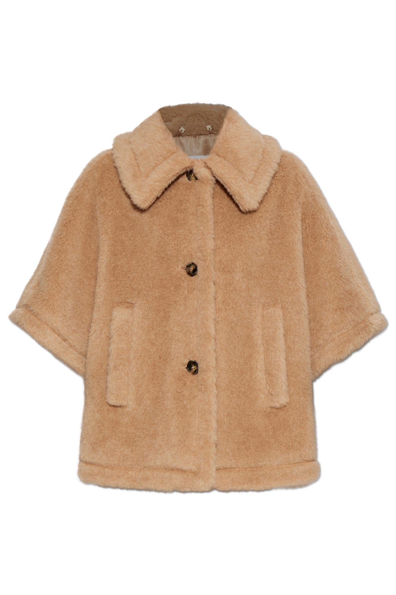 Beige Fur poncho Tenebre Max Mara - Vitkac AS